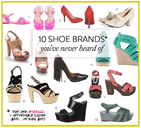 most affordable shoe brands.